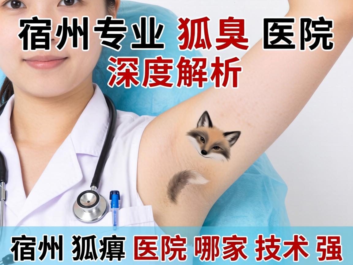 宿州专业狐臭医院深度解析，宿州狐臭医院哪家技术强