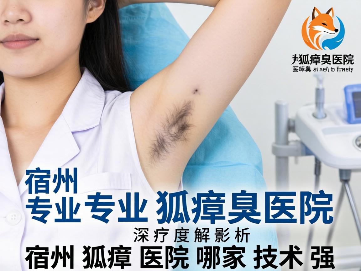 宿州专业狐臭医院深度解析，宿州狐臭医院哪家技术强