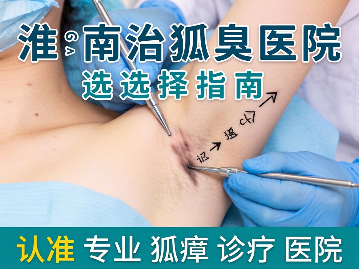 淮南治狐臭医院选择指南，认准专业狐臭诊疗医院