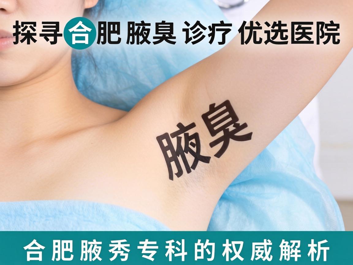 探寻合肥腋臭诊疗优选医院，合肥腋秀专科的权威解析