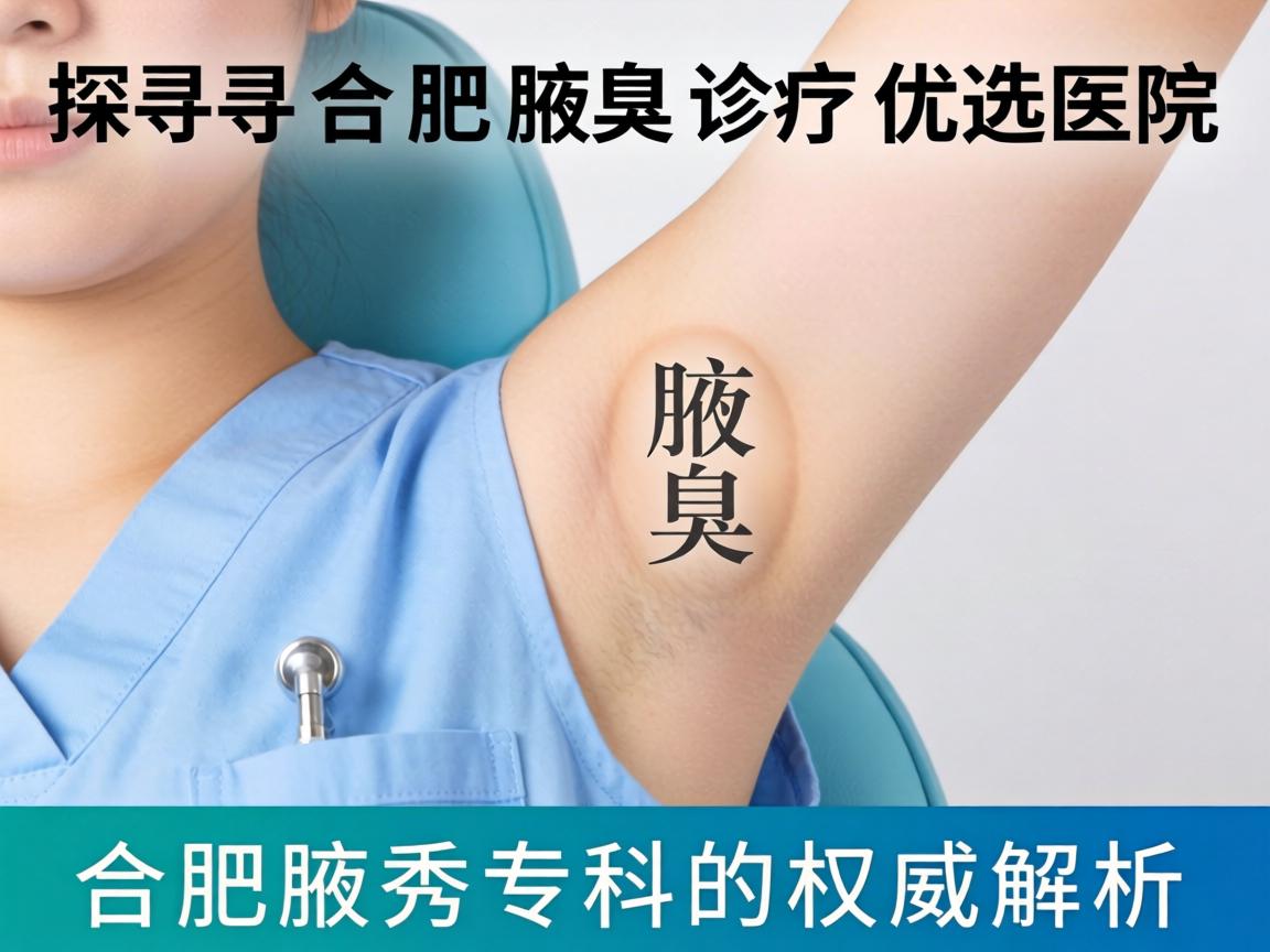 探寻合肥腋臭诊疗优选医院，合肥腋秀专科的权威解析