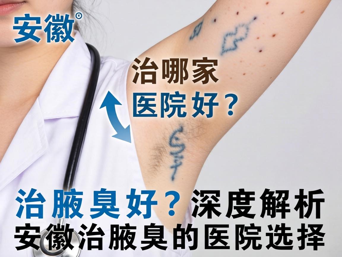 安徽治腋臭哪家医院好？深度解析安徽治腋臭的医院选择