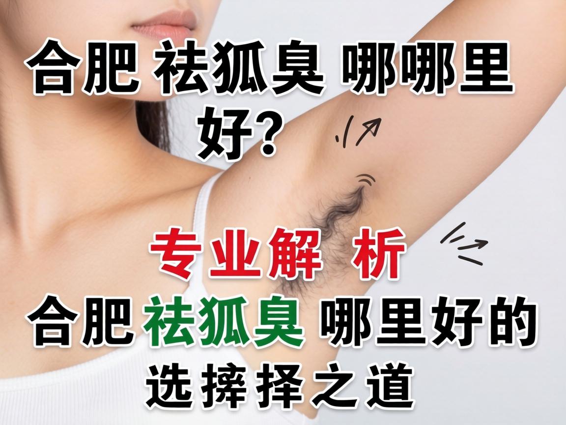 合肥祛狐臭哪里好？专业解析合肥祛狐臭哪里好的选择之道