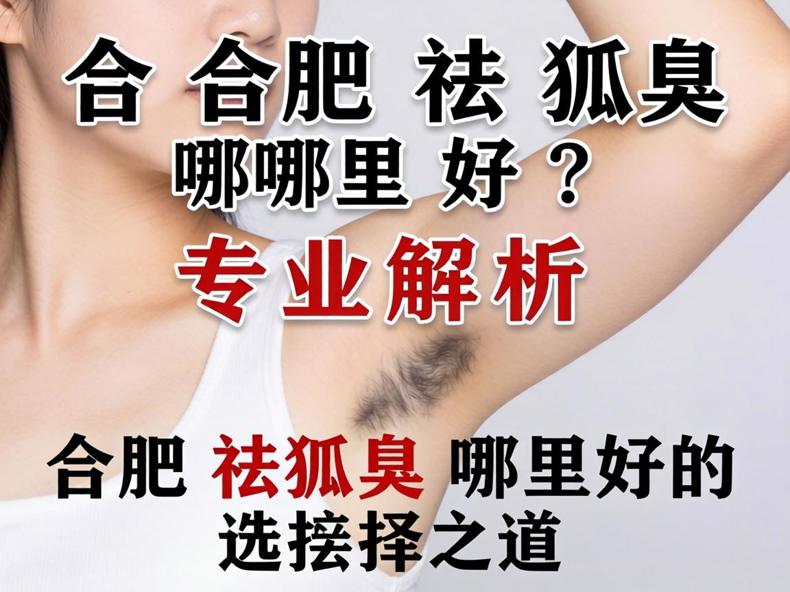 合肥祛狐臭哪里好？专业解析合肥祛狐臭哪里好的选择之道