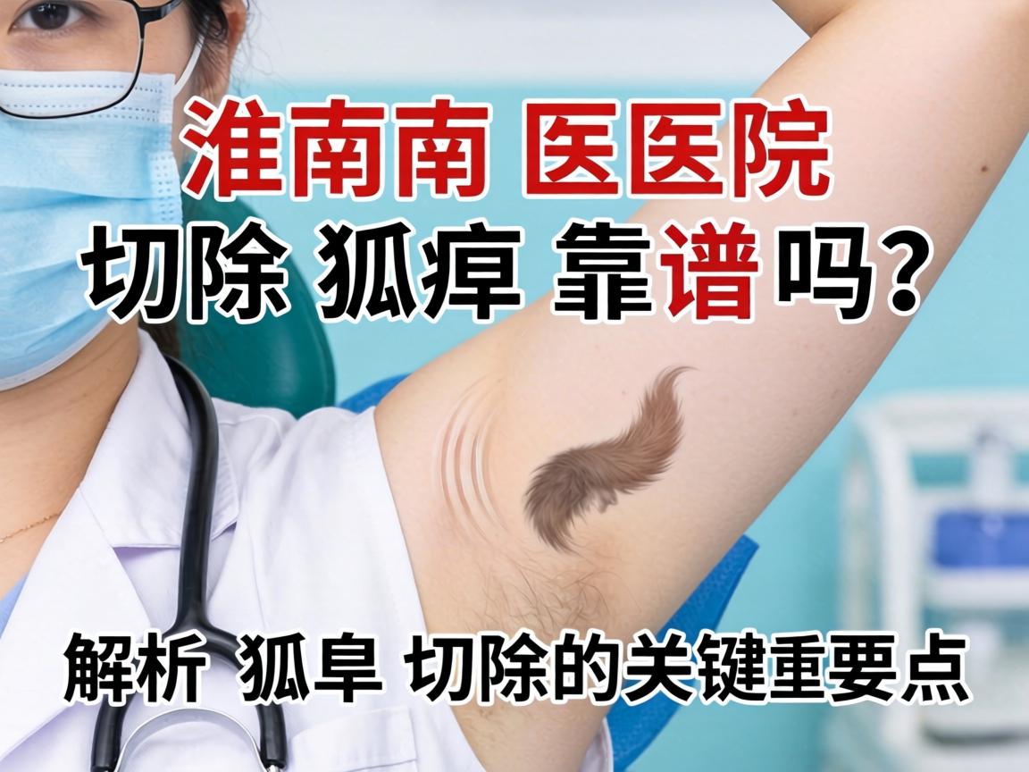 淮南医院切除狐臭靠谱吗？解析狐臭切除的关键要点