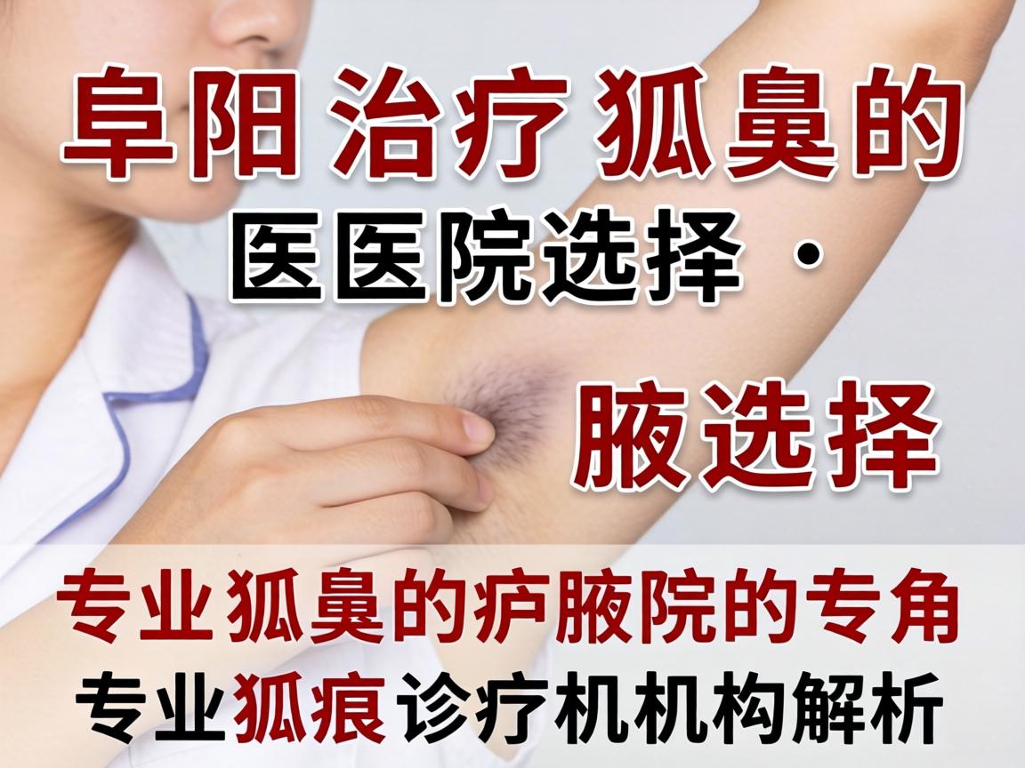 阜阳治疗狐臭的医院选择，专业狐臭诊疗机构解析