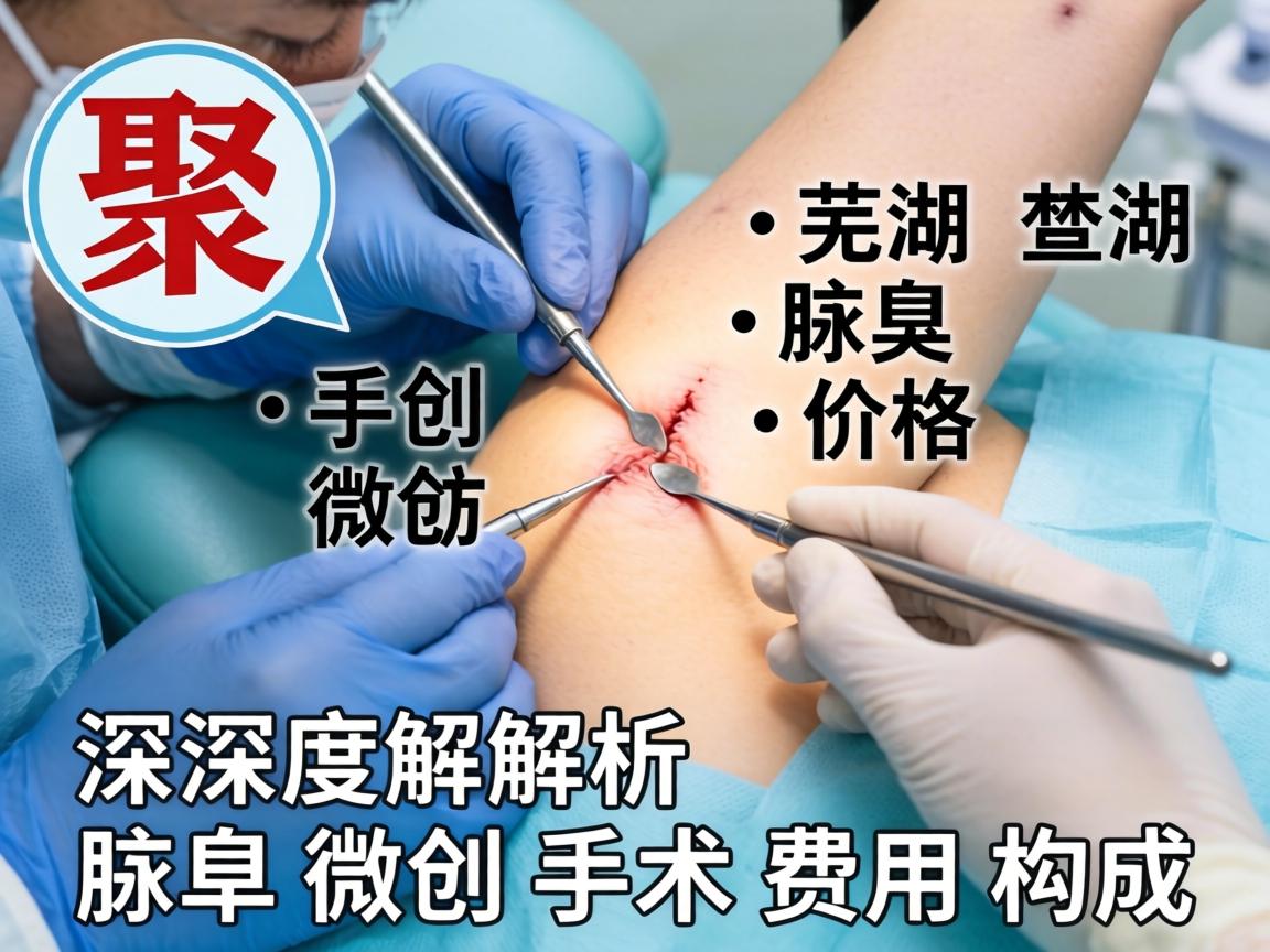 聚焦芜湖腋臭微创手术价格，深度解析腋臭微创手术费用构成