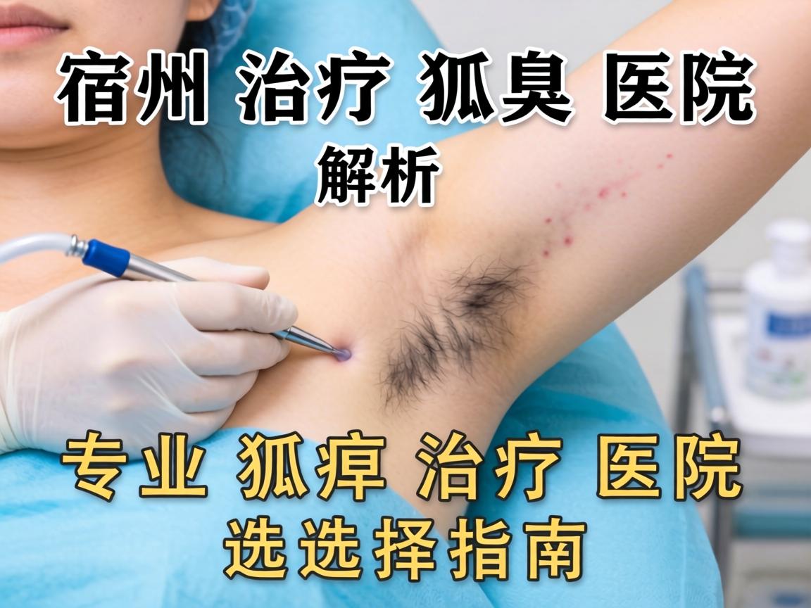 宿州治疗狐臭医院解析，专业狐臭治疗医院的选择指南
