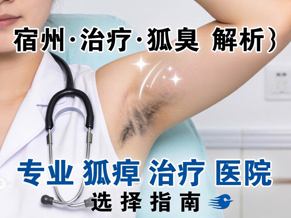 宿州治疗狐臭医院解析，专业狐臭治疗医院的选择指南