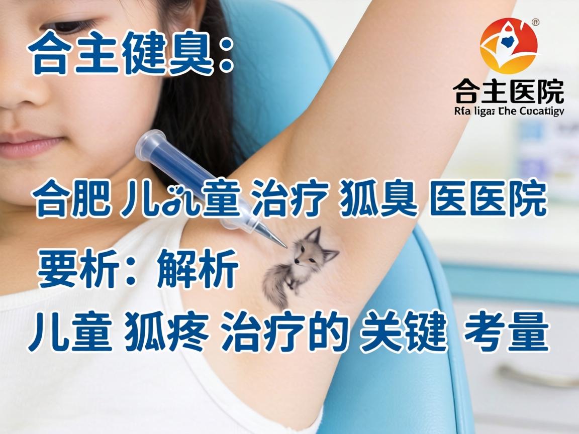 合肥儿童治疗狐臭医院解析，儿童狐臭治疗的关键考量