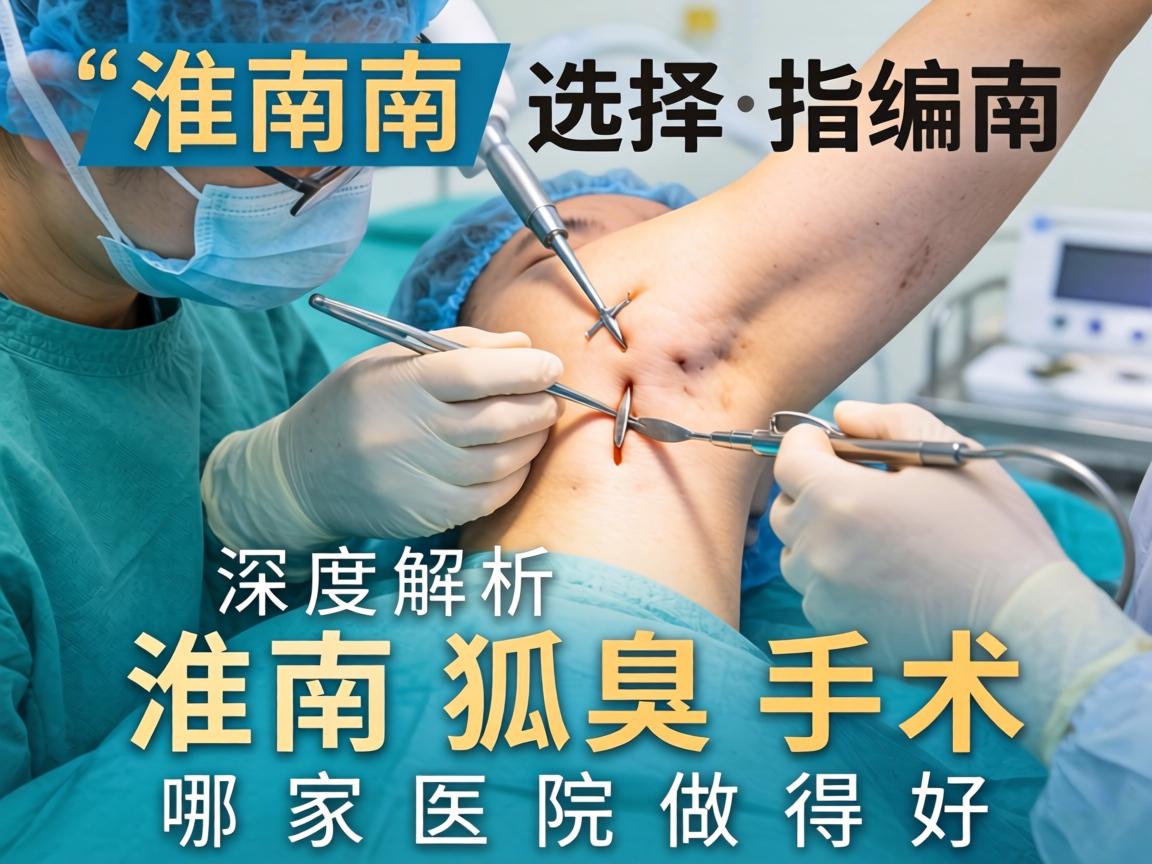 淮南狐臭手术选择指南，深度解析淮南狐臭手术哪家医院做得好