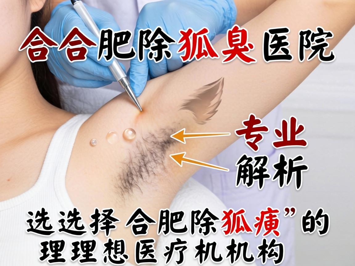 合肥除狐臭医院专业解析，如何选择合肥除狐臭的理想医疗机构