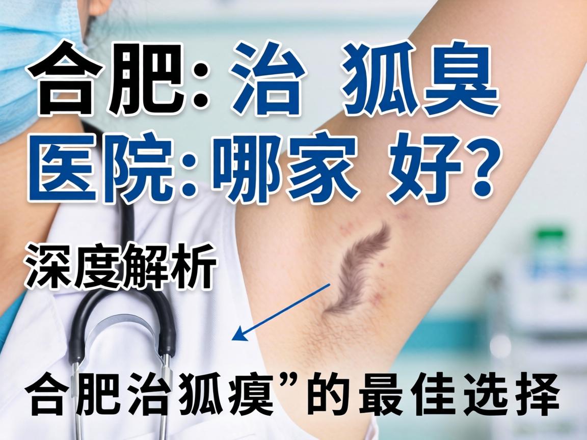 合肥治狐臭医院哪家好？深度解析合肥治狐臭的最佳选择