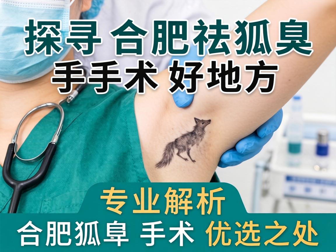 探寻合肥祛狐臭手术好地方，专业解析合肥狐臭手术优选之处