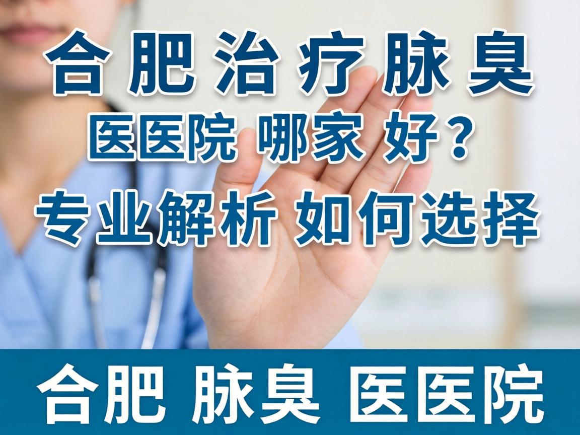 合肥治疗腋臭医院哪家好？专业解析如何选择合肥腋臭医院