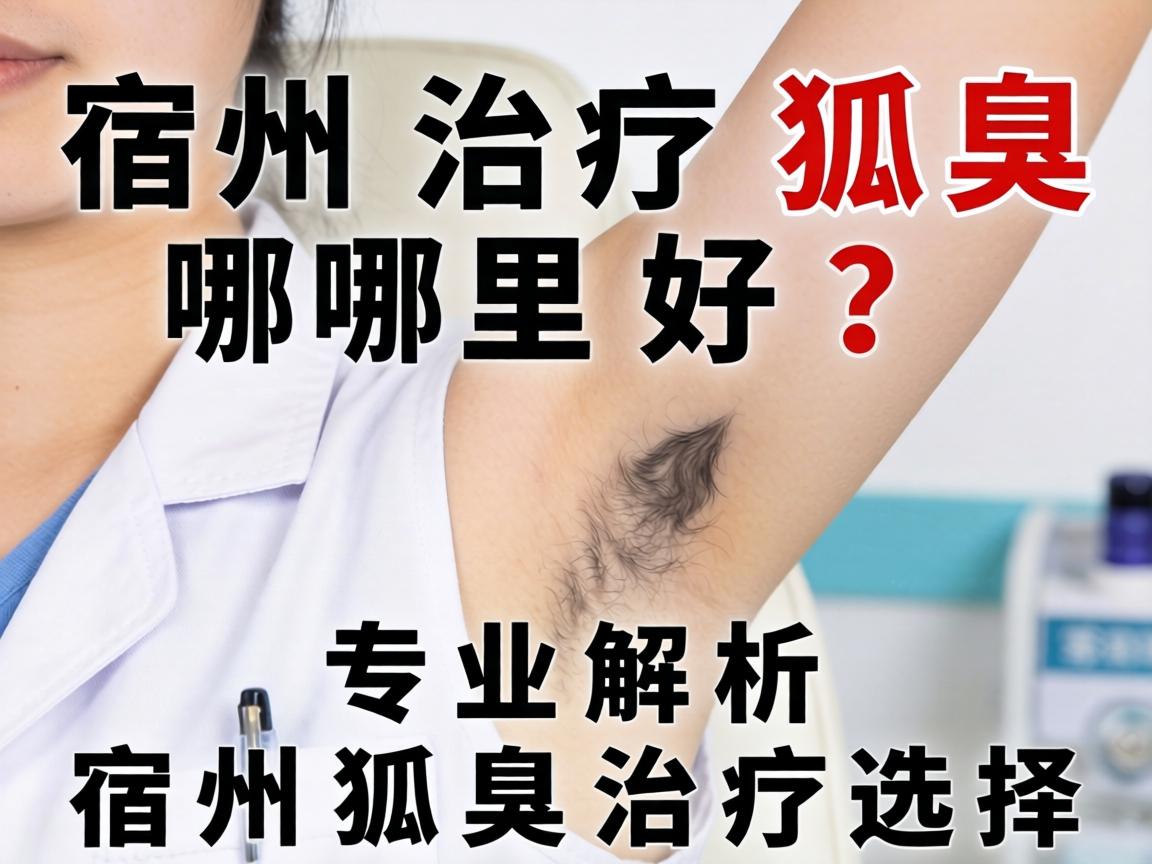 宿州治疗狐臭哪里好？专业解析宿州狐臭治疗选择