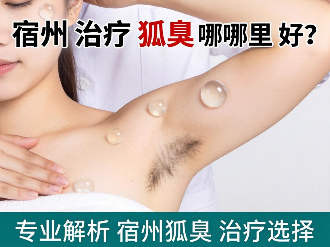 宿州治疗狐臭哪里好？专业解析宿州狐臭治疗选择