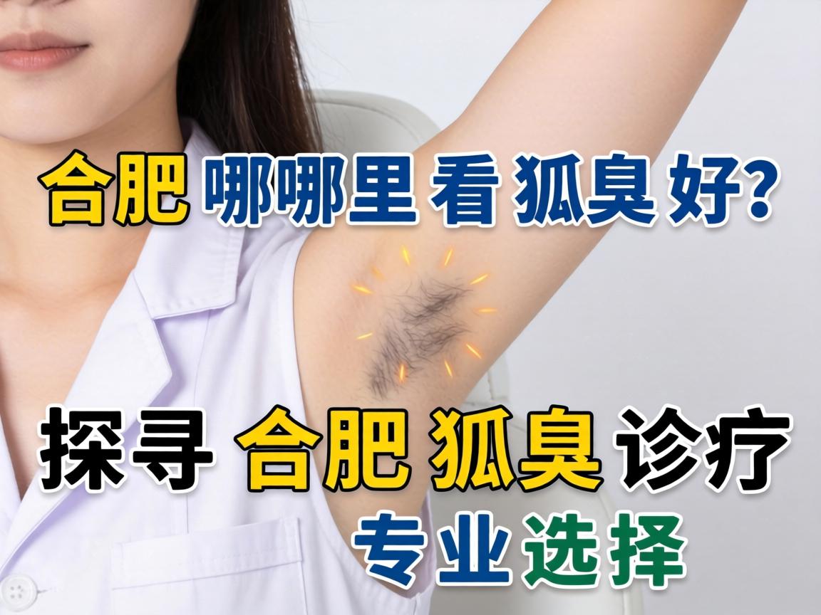 合肥哪里看狐臭好？探寻合肥狐臭诊疗的专业选择