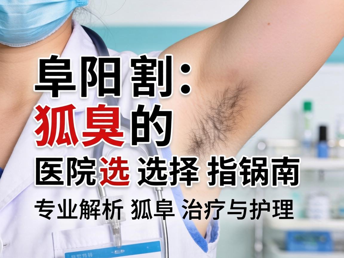 阜阳割狐臭的医院选择指南，专业解析狐臭治疗与护理
