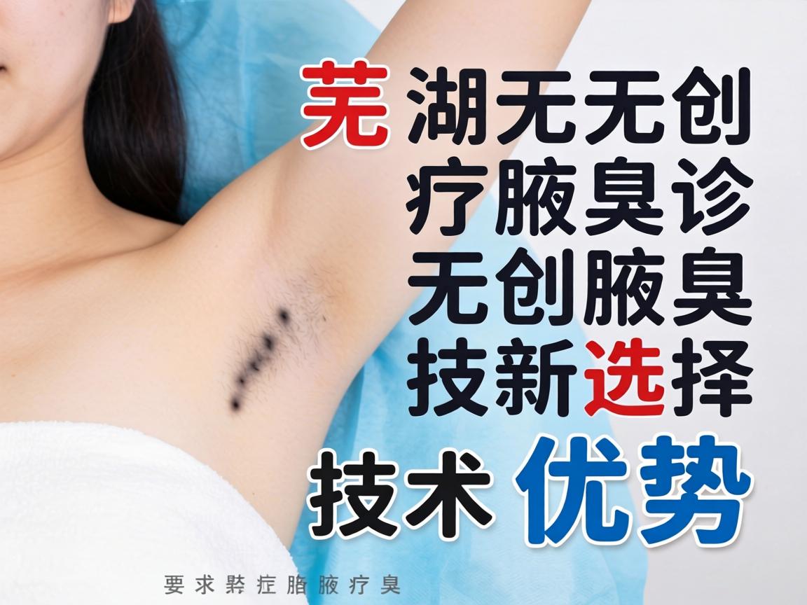 芜湖无创腋臭诊疗新选择，详解无创腋臭技术优势
