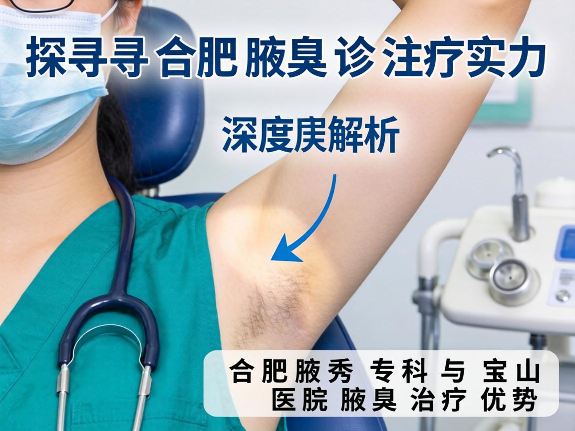 探寻合肥腋臭诊疗实力，深度解析合肥腋秀专科与宝山医院腋臭治疗优势