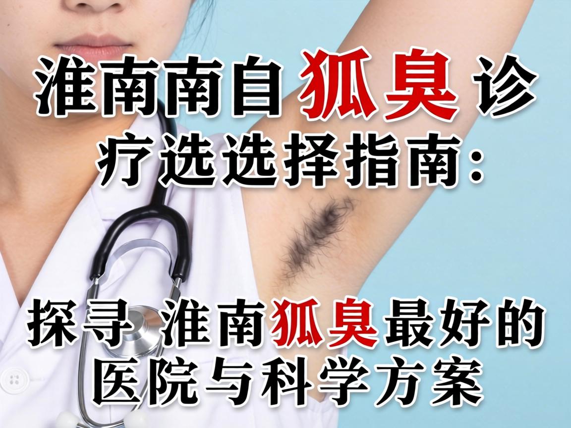 淮南狐臭诊疗选择指南，探寻淮南狐臭最好的医院与科学方案