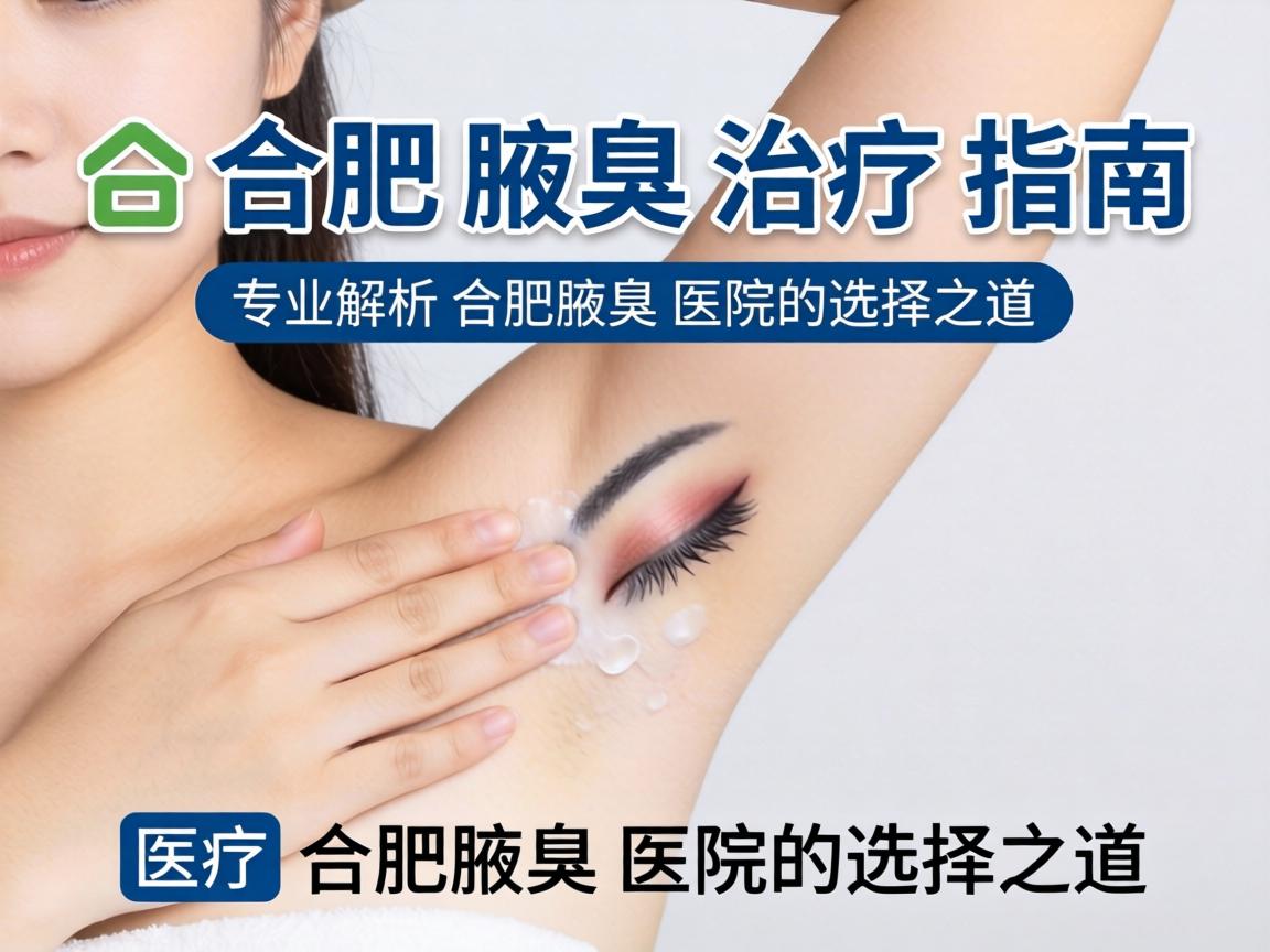 合肥腋臭治疗指南，专业解析合肥腋臭医院的选择之道