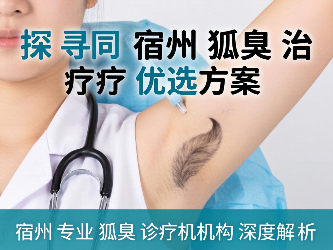 探寻宿州狐臭治疗优选方案，宿州专业狐臭诊疗机构深度解析