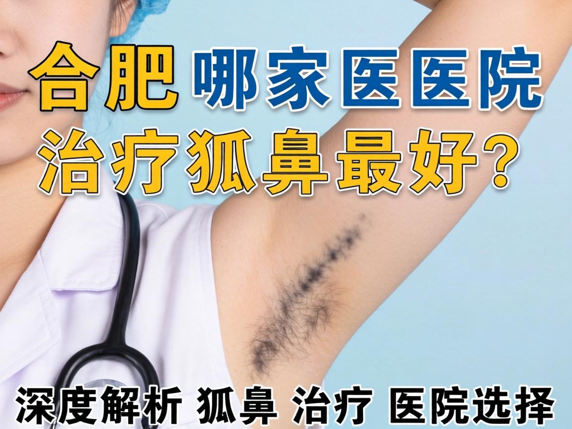 合肥哪家医院治疗狐臭最好？深度解析狐臭治疗医院选择
