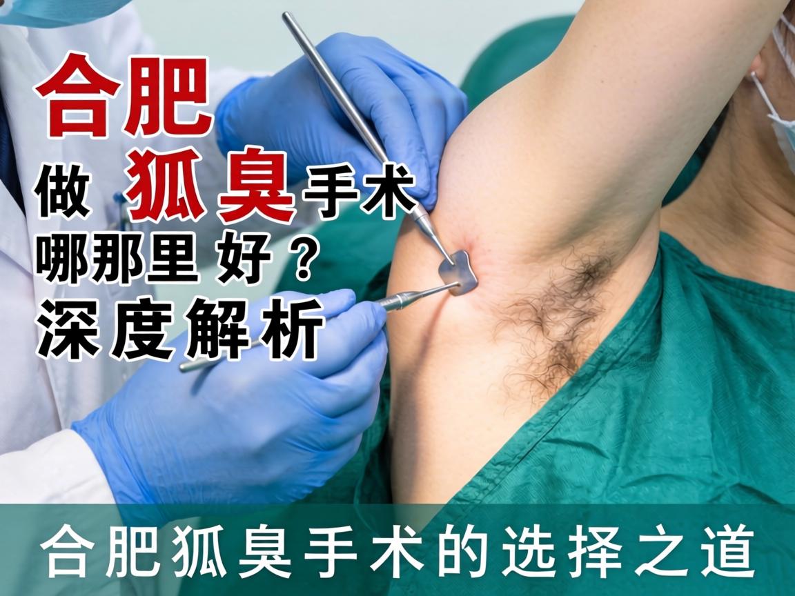合肥做狐臭手术哪里好？深度解析合肥狐臭手术的选择之道