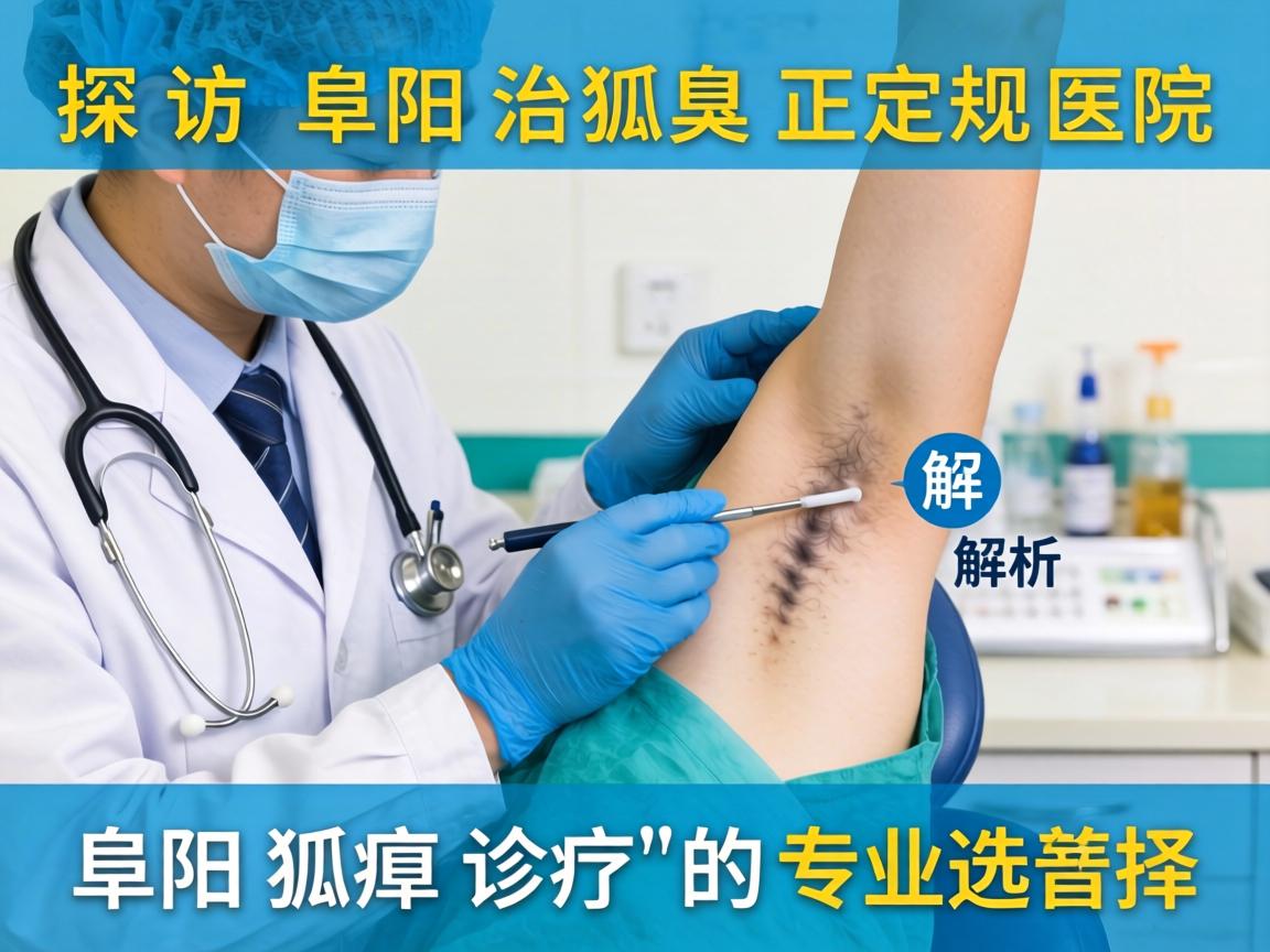 探访阜阳治狐臭正规医院，解析阜阳狐臭诊疗的专业选择