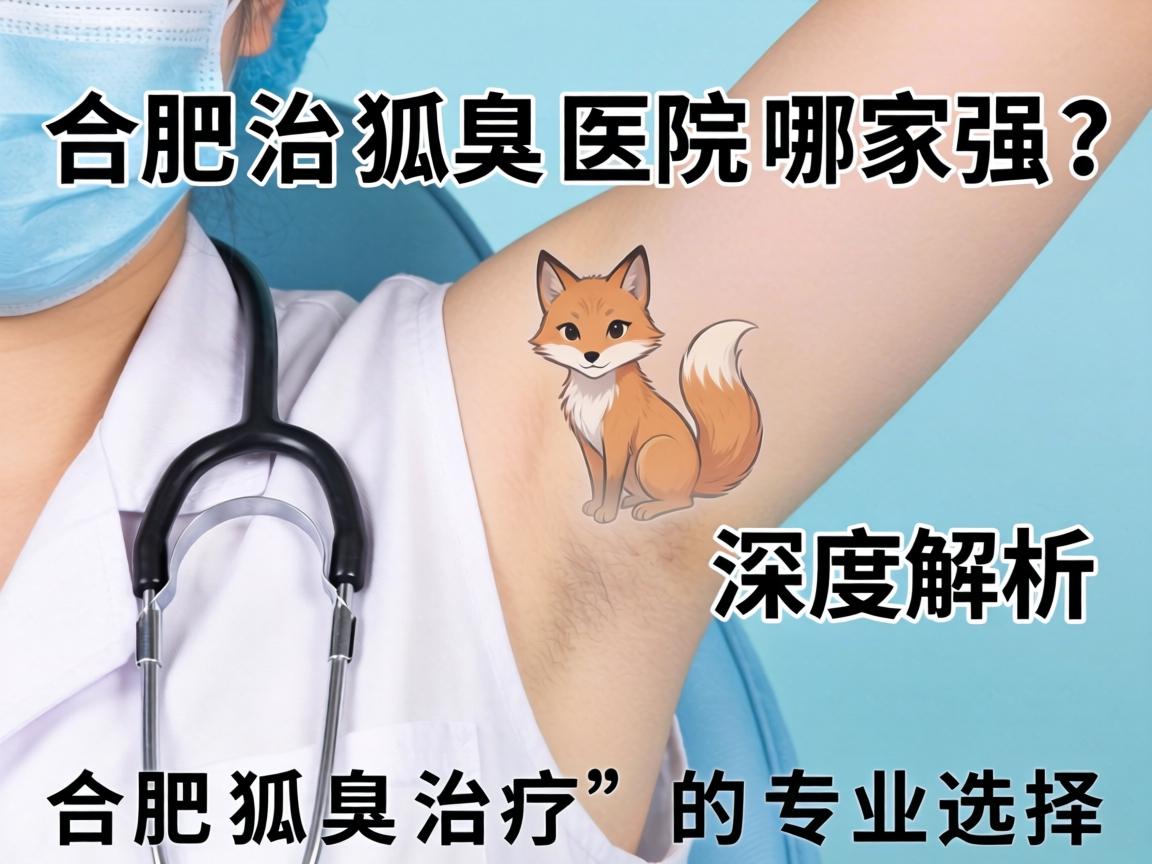 合肥治狐臭医院哪家强？深度解析合肥狐臭治疗的专业选择