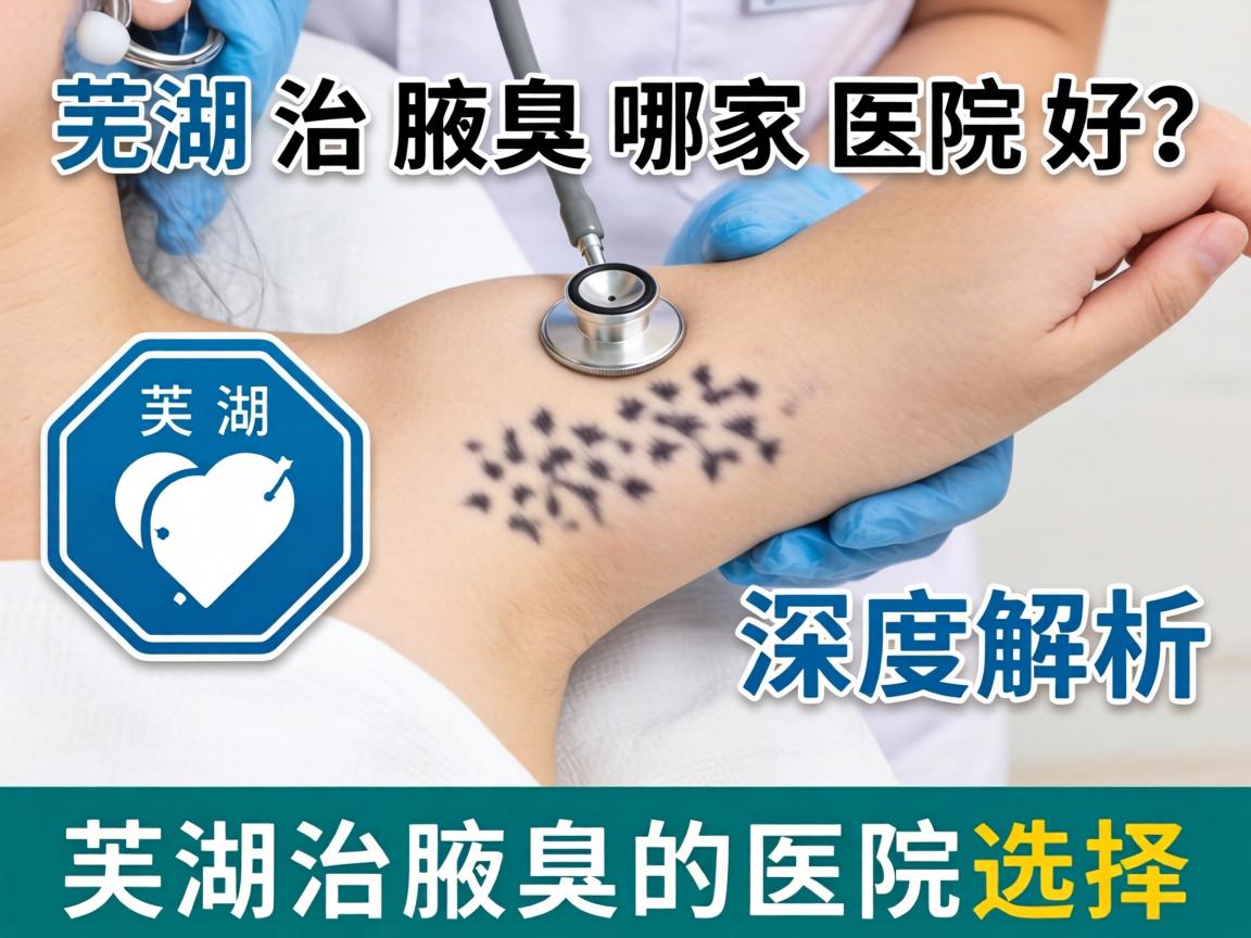 芜湖治腋臭哪家医院好？深度解析芜湖治腋臭的医院选择