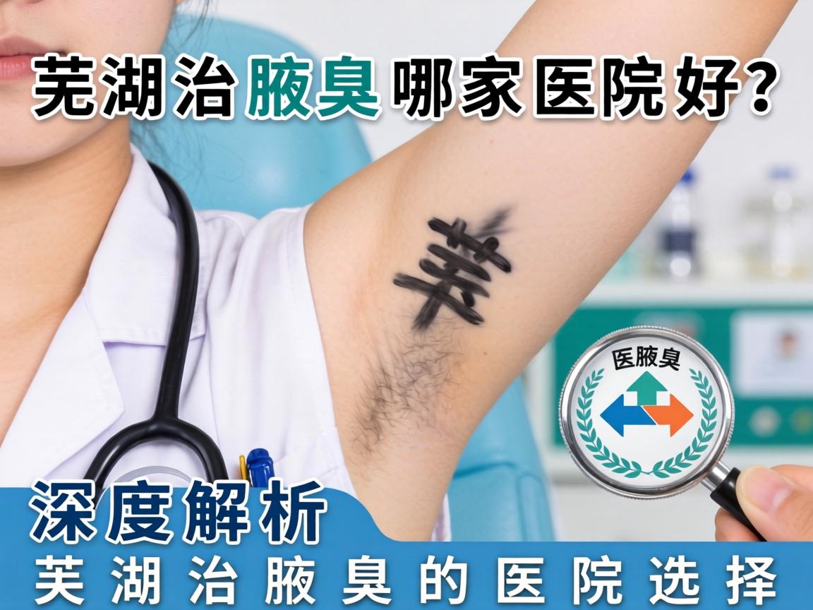 芜湖治腋臭哪家医院好？深度解析芜湖治腋臭的医院选择