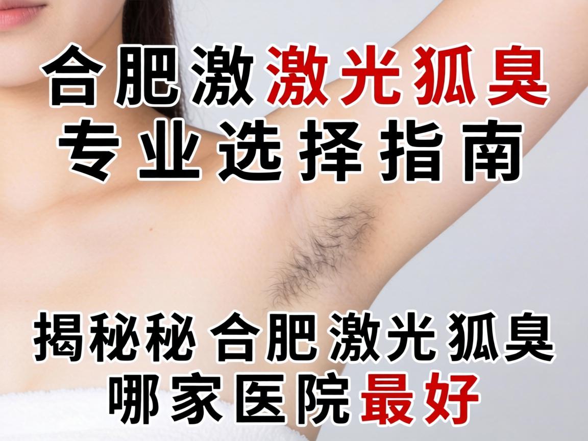 合肥激光狐臭专业选择指南，揭秘合肥激光狐臭哪家医院最好