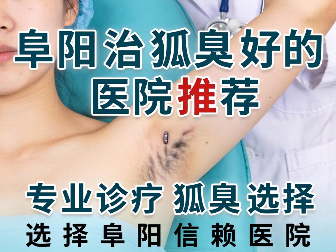 阜阳治狐臭好的医院推荐，专业诊疗狐臭，选择阜阳信赖医院