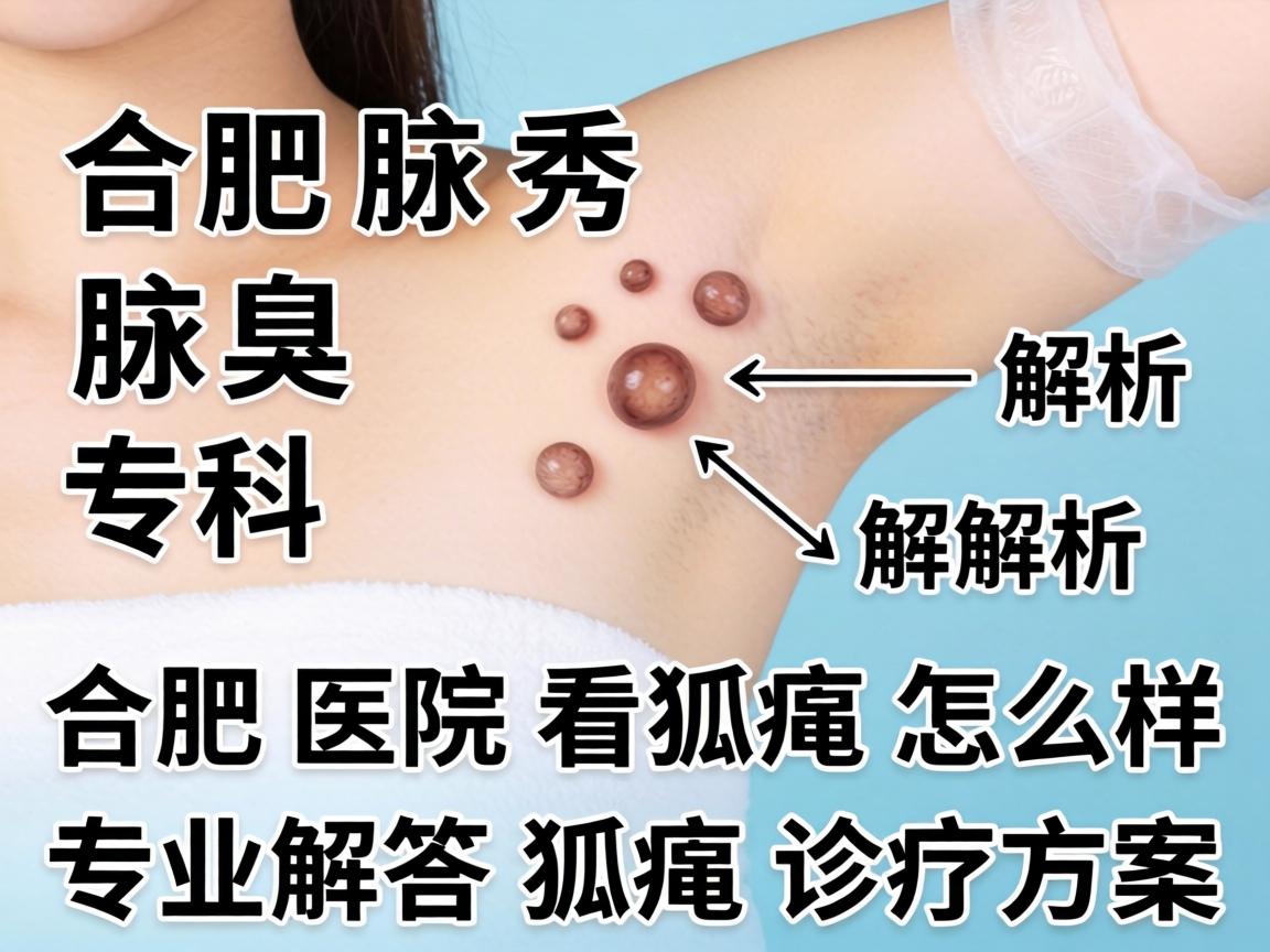 合肥腋秀腋臭专科解析，合肥医院看狐臭怎么样，专业解答狐臭诊疗方案