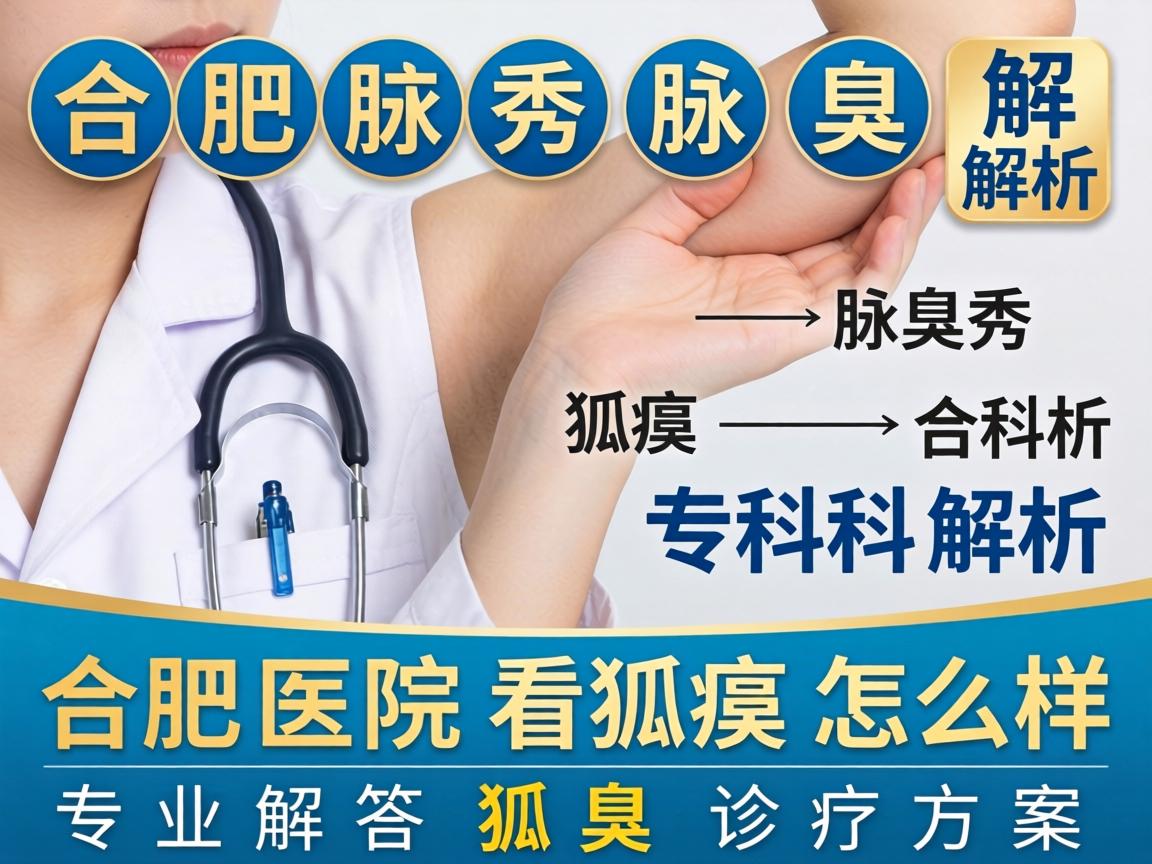 合肥腋秀腋臭专科解析，合肥医院看狐臭怎么样，专业解答狐臭诊疗方案