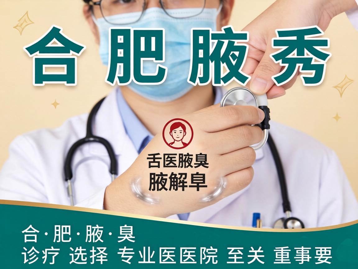 合肥腋秀解析，为何合肥腋臭诊疗选择专业医院至关重要