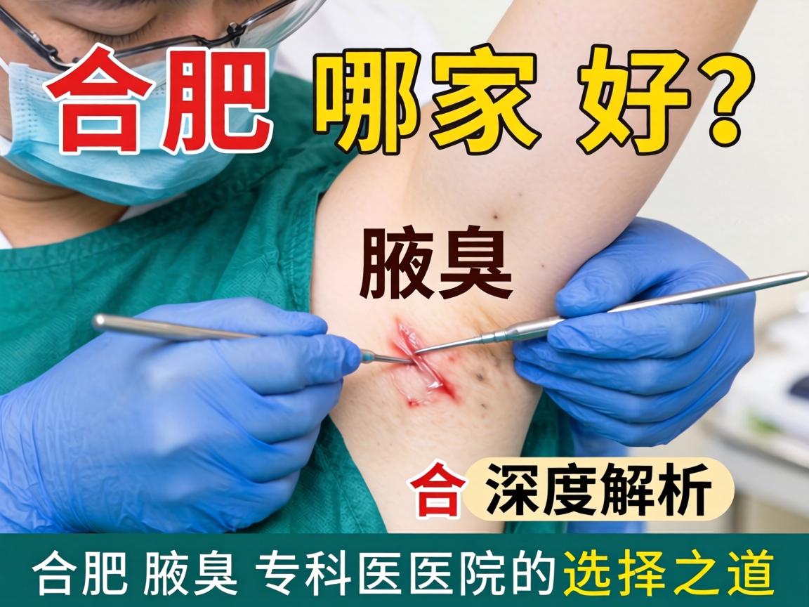 合肥腋臭手术哪家好？深度解析合肥腋臭专科医院的选择之道