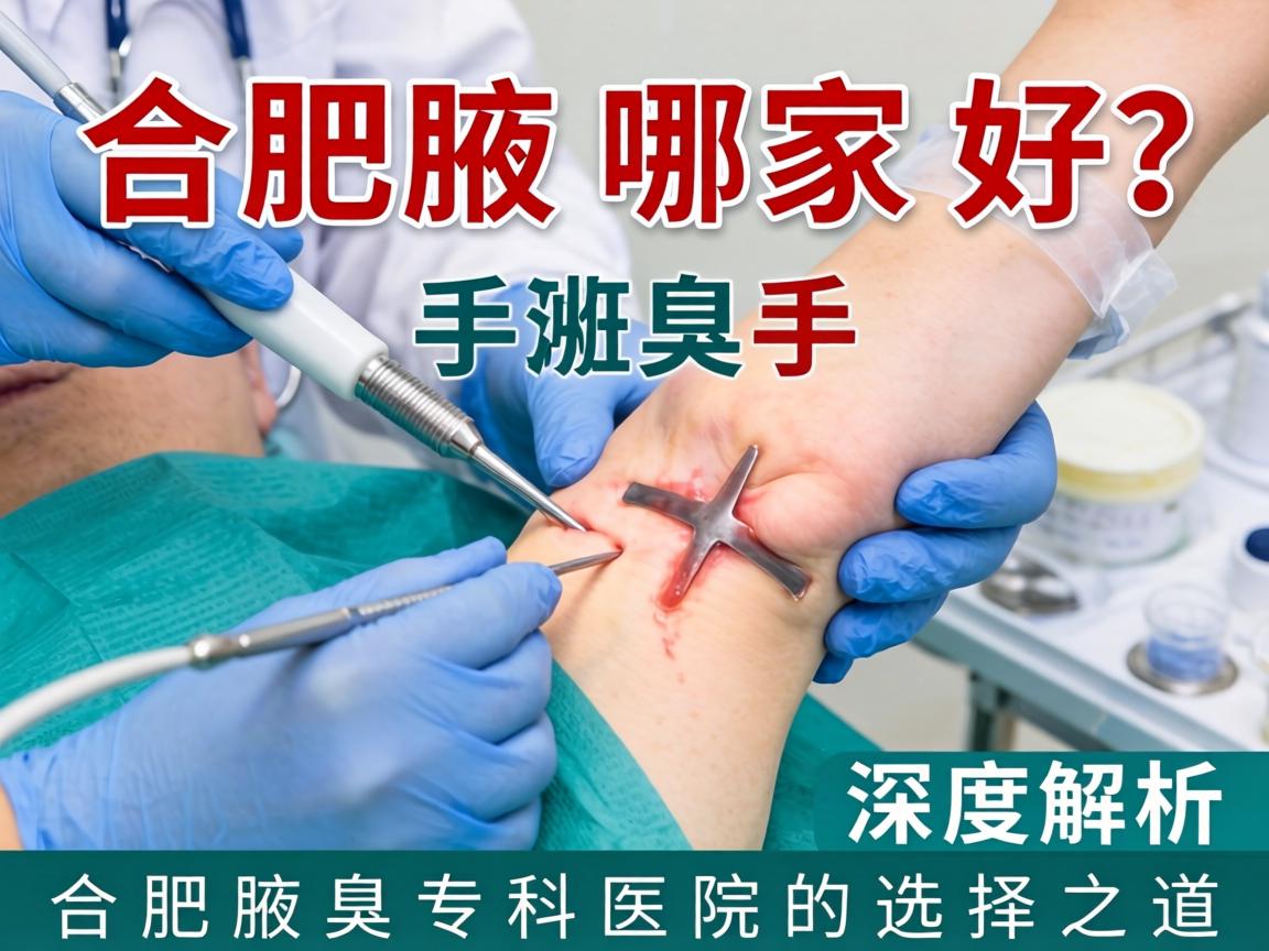 合肥腋臭手术哪家好？深度解析合肥腋臭专科医院的选择之道