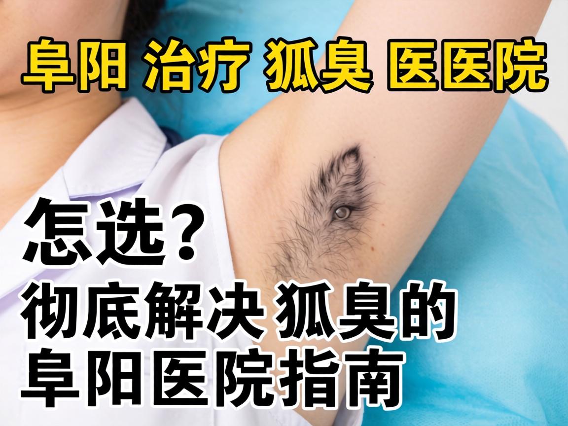 阜阳治疗狐臭医院怎么选？彻底解决狐臭的阜阳医院指南
