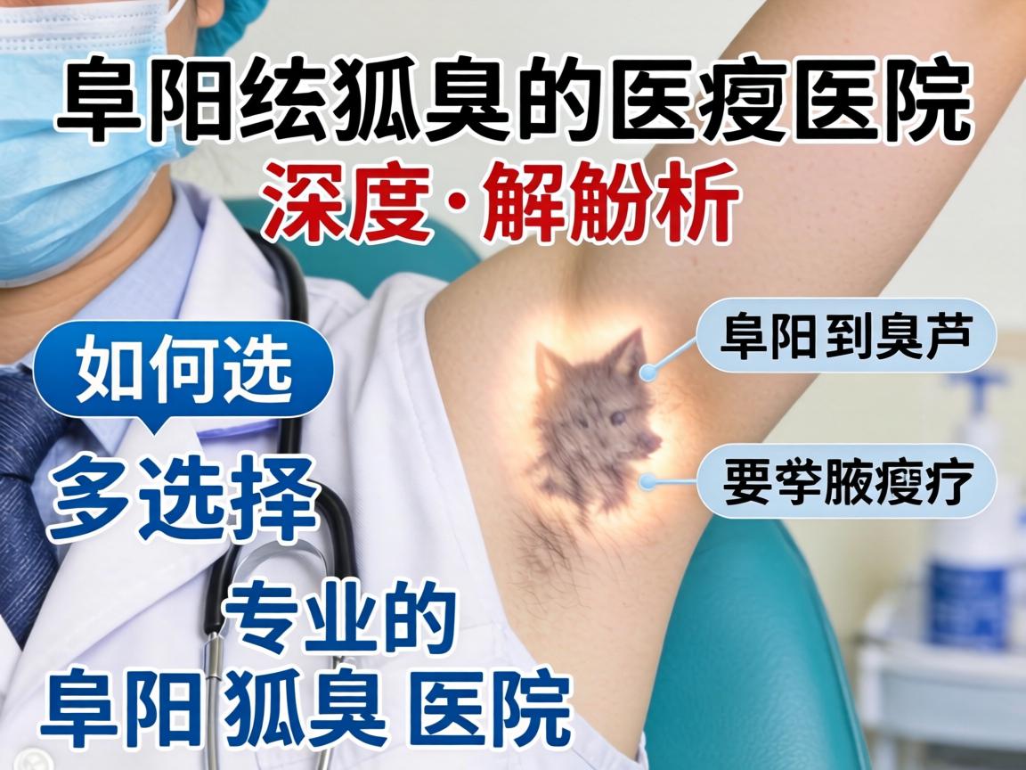 阜阳狐臭医院深度解析，如何选择专业的阜阳狐臭医院