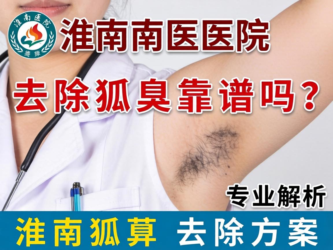 淮南医院去除狐臭靠谱吗？专业解析淮南狐臭去除方案