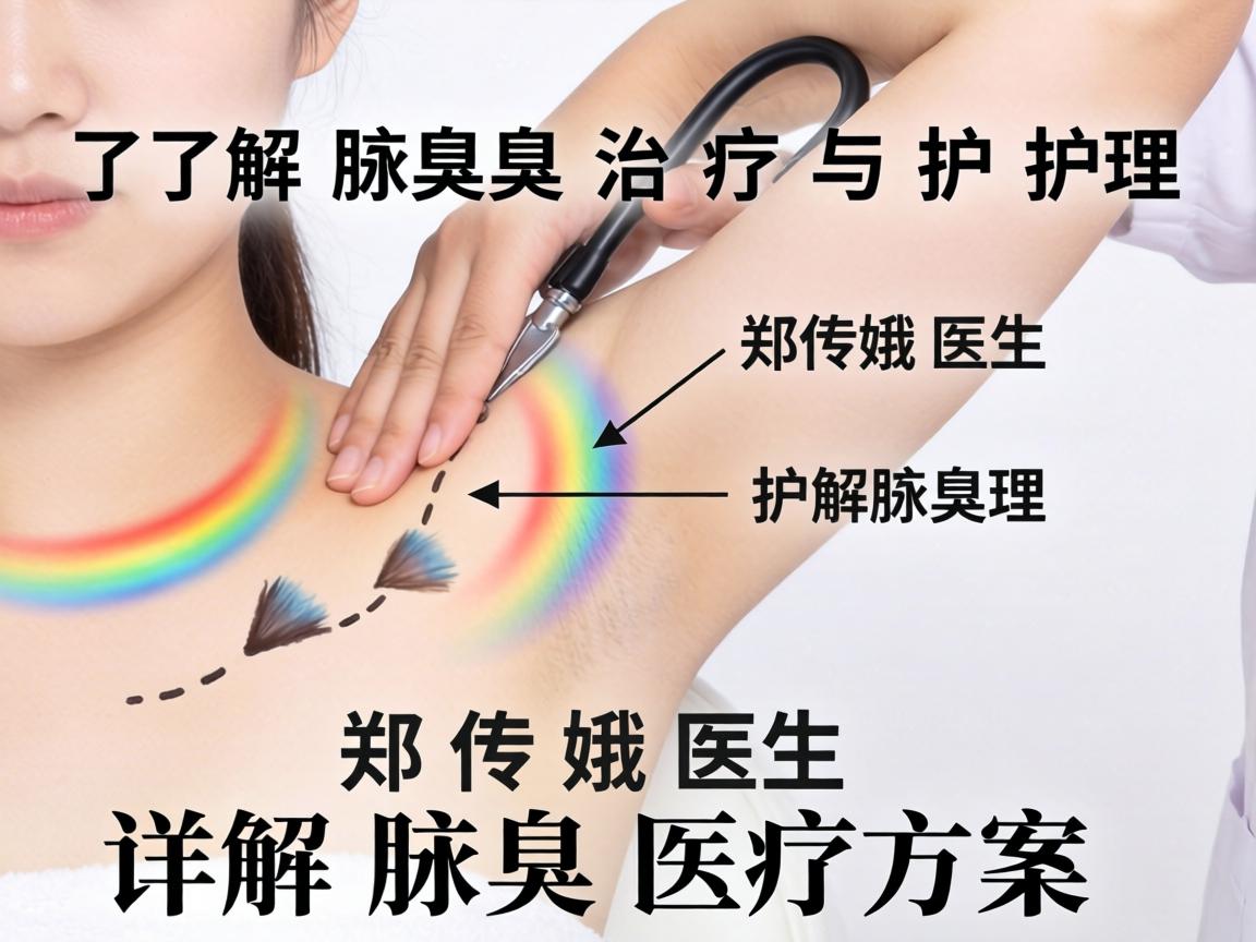 了解腋臭治疗与护理 郑传娥医生详解腋臭医疗方案