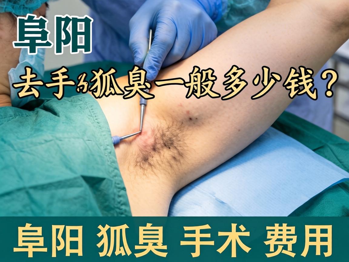 阜阳去狐臭手术一般多少钱？详解阜阳狐臭手术费用