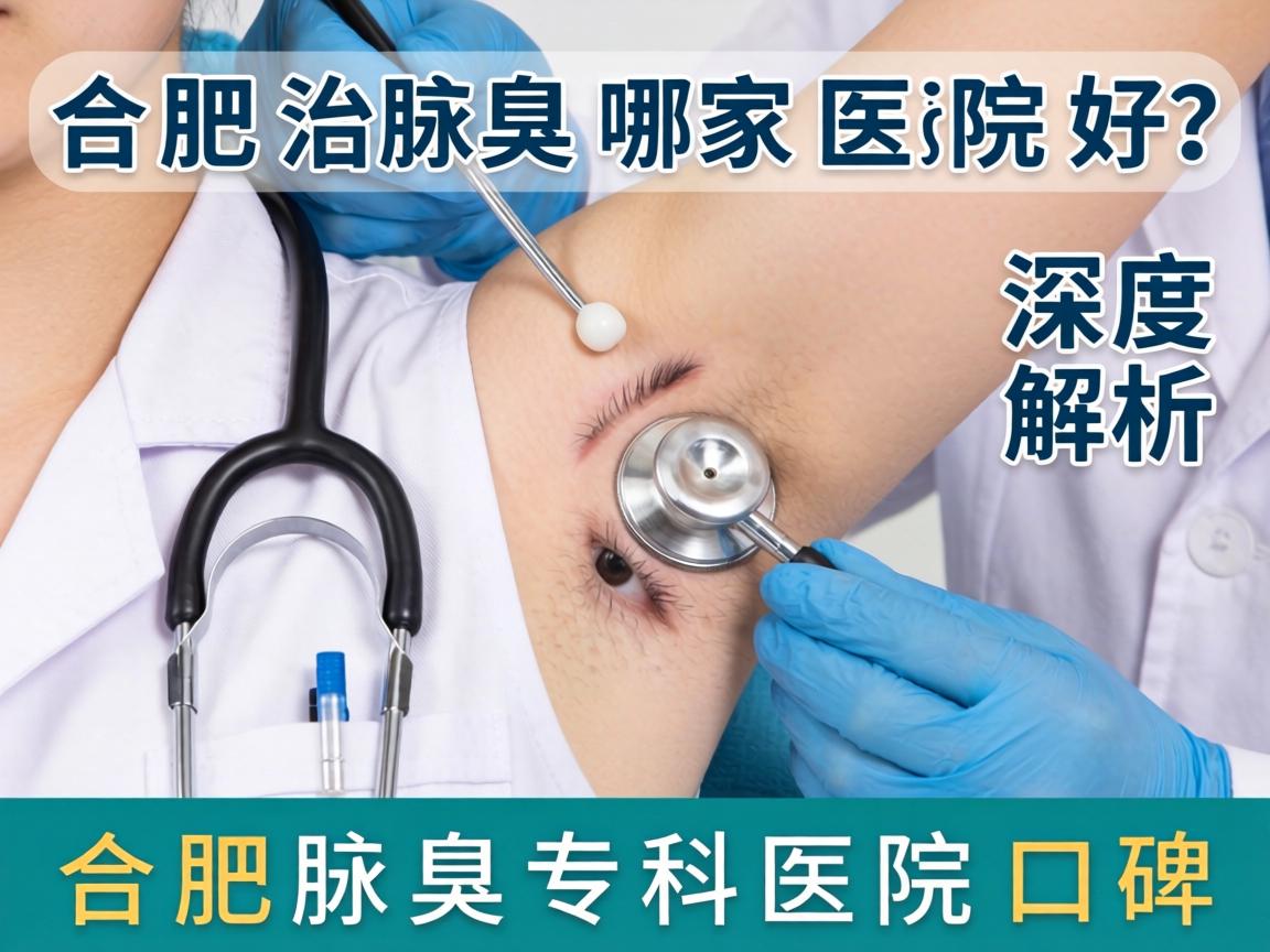 在合肥治腋臭哪家医院好？深度解析合肥腋臭专科医院口碑