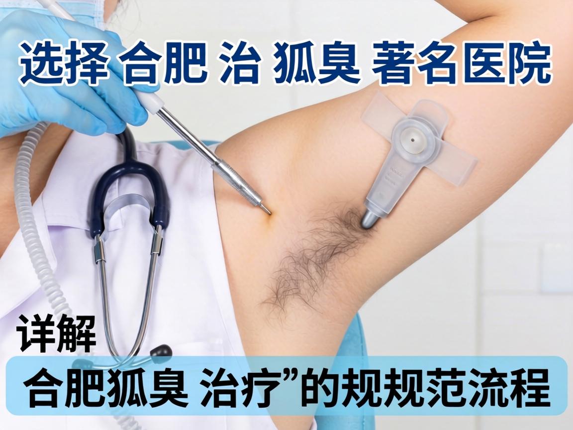 选择合肥治狐臭著名医院，详解合肥狐臭治疗的规范流程