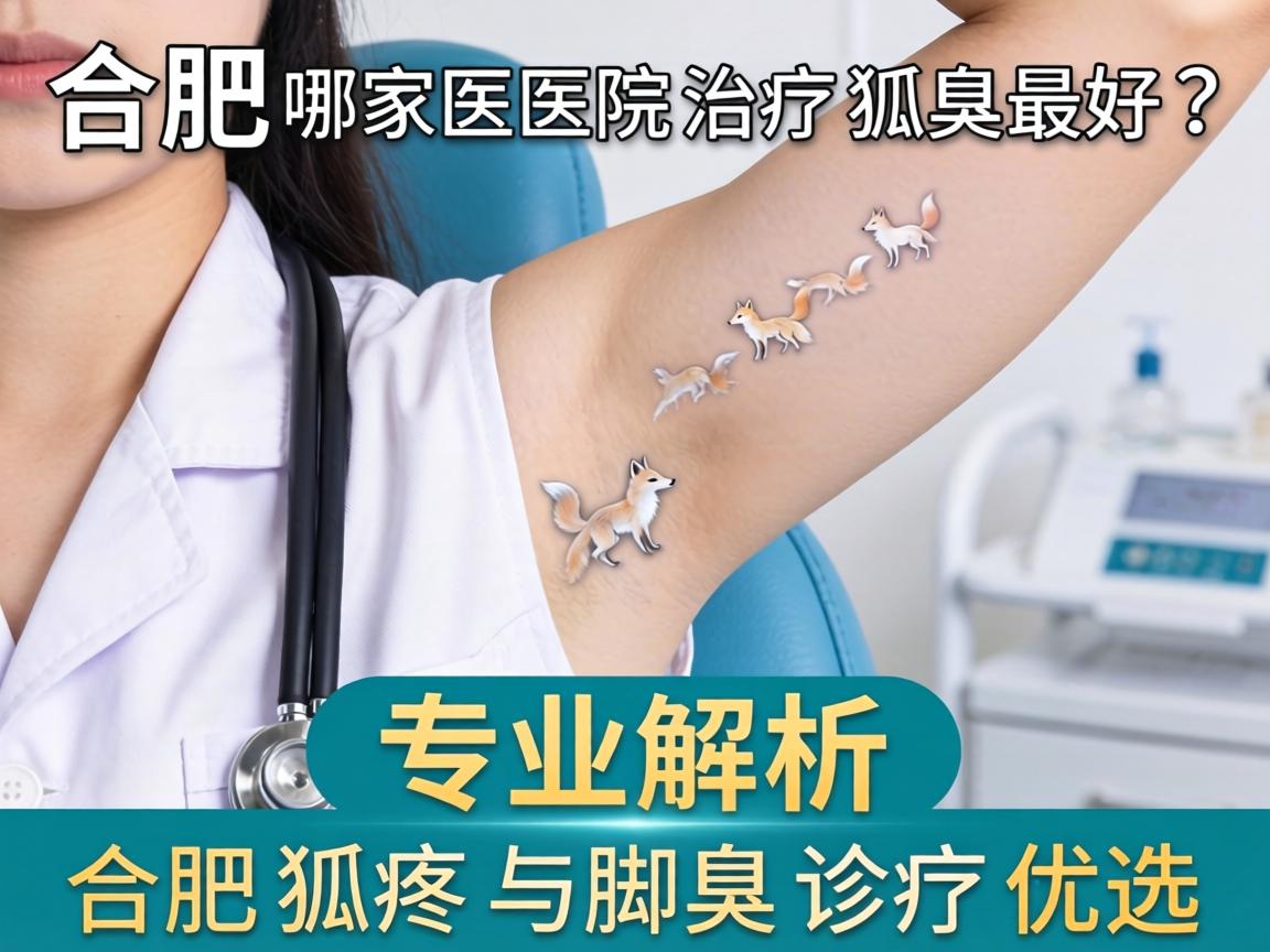 合肥哪家医院治疗狐臭最好？专业解析合肥狐臭与脚臭诊疗优选