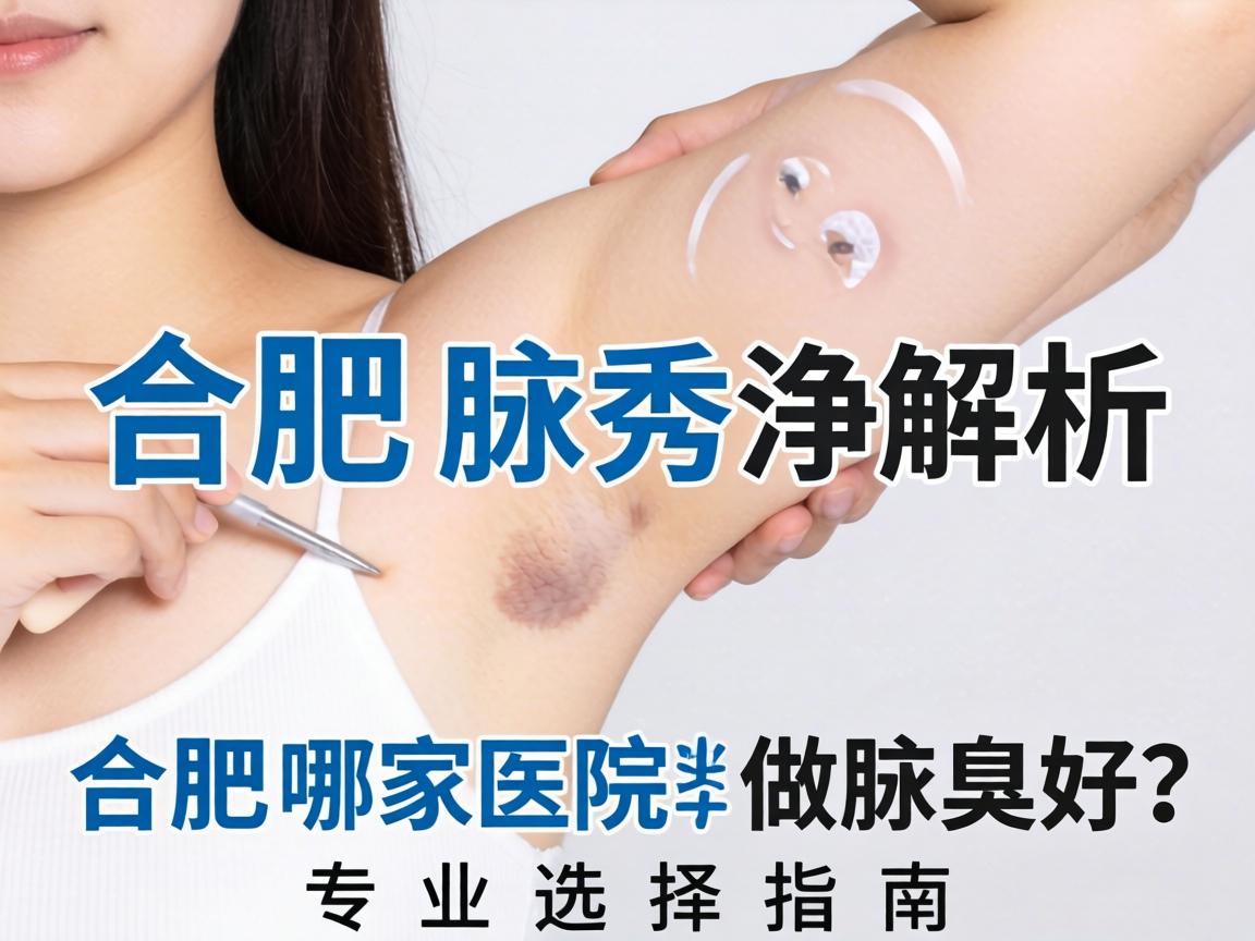 合肥腋秀解析，合肥哪家医院做腋臭好？专业选择指南